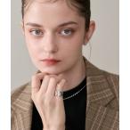 ショッピングピンキーリング 指輪 リング シルバークローバーピンキーリング レディース