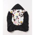 抱っこ紐 抱っこひも ディズニー 抱っこ紐ケープ 中綿 ポンポン付き ミッキー＆ミニー