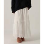 ショッピングレース スカート コットンレーススカート/622313