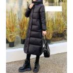 ダウンコート ダウンジャケット 中綿　ロング　コート レディース