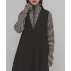 tシャツ タートルホックボーダートップス レディース