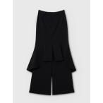 ショッピングラップ パンツ フレアラップワイドパンツ レディース