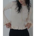 ショッピングフリル ニット セーター 「一部店舗限定」フリルスポンディッシュニット レディース