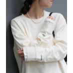 トレーナー スウェット 「WEB限定再入荷！」「25AW新作 / 2枚セット」3WAY刺繍レイヤードスウェット レディース