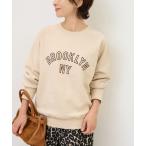トレーナー スウェット フロッキーロゴスウェット レディース