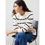 ニット セーター BANANA REPUBLIC FACTORY STORE　　リブ セーター フーディ レディース