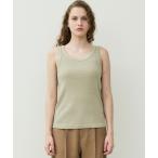 タンクトップ ノースリーブ ピグメント針抜きタンクトップ レディース