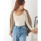 インナーシャツ 肌着 「まるで毛布！のような暖かさ・薄手」丸首長袖 レディース