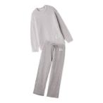 パジャマ 「HOMME」カラフルパウダープルオーバー＆ベビモコリブロングパンツセット メンズ