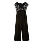 ワンピース レースカラーコンビネゾン