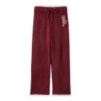 パジャマ ルームウェア ラメフェザーロングパンツ レディース