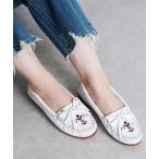 ショッピングミネトンカ デッキシューズ モカシン MINNETONKA ミネトンカ / ビーズ刺繍 レザーモカシン  THUNDERBIRD ANIMIKI サンダーバード