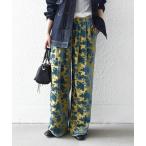  брюки SHIPS any:[ уборная возможность ] цветок опал tuck Semi-wide легкий брюки женский 