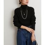 ニット セーター 「追加2」スイスオーガニックコットンタートルネックプルオーバー レディース