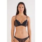 ショッピングアニマル ブラジャー Sensual Attitude アニマルプリント Tiziana トライアングルブラ