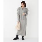 ショッピングcolors ワンピース SHIPS Colors:「手洗い可能」ベスト × ニット ワンピース セット