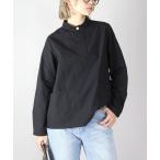 ショッピングIT ブラウス シャツ コットンブロード丸襟シャツ レディース