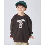 トレーナー  「まいにちスウェット」「リンクコーデ」ユニセックス 裏毛 くまプリント スウェット キッズ 子供服 男の子 女の子