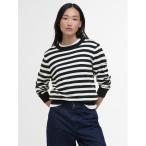 ニット セーター Loisボーダー クルーネック ニット レディース