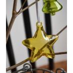 ショッピングオーナメント インテリア ガラスオーナメント（スター・ツリー・鳥）