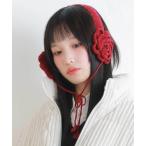 耳当て イヤーマフ ニットイヤーマフ/イヤマフ/耳当て/フラワー/NEO森ガール レディース