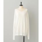 ニット セーター clairカシミヤコンシアープルオーバー レディース