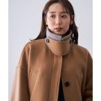 ステンカラーコート コート 「VERY11月号掲載」「RONEL」2wayカラーウールコート レディース