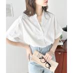 「classicalelf」 7分袖ブラウス MEDIUM オフホワイト レディース
