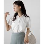 「N.（N. Natural Beauty Basic）」 半袖ブラウス MEDIUM オフホワイト レディース