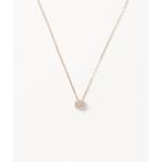 「BLOOM」 ネックレス 40cm ピンクゴールド レディース