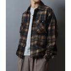 シャツ Heavyweight Flannel CPO Shirt/ヘビーネルCPOチェックシャツ 長袖シャツ ネルシャツ シャツジャケット メンズ