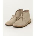 「Clarks」 レースアップブーツ 25cm ベージュ メンズ