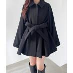 [Heather] пальто с отложным воротником FREE черный женский 