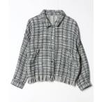 [JEANASIS] бахрома жакет FREE зеленый женский 