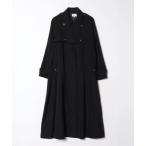 「rienda」 トレンチコート MEDIUM ブラック レディース