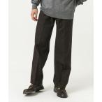 スラックス ウールツイードワイドパンツ メンズ