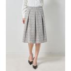  юбка [NARACAMICIE]tsi-do tuck flair юбка 