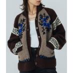 ショッピングローズ カーディガン (CREOLME)NEPAL KNIT CARDIGAN レディース