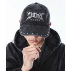 キャップ 帽子 SHORT ROUND/ラインストーンキャップ レディース