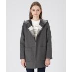 ショッピングブラックレーベル コート アウター クレストブリッジチェックリバーポリウールコーディガン レディース