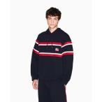 ショッピングアルマーニ トレーナー スウェット 「A|X アルマーニ エクスチェンジ」カラーブロック フーデッドスウェットプルオーバー メンズ