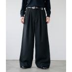  слаксы 2-Tuck Wide Pinstripe Slacks / 2 tuck широкий в тонкую полоску слаксы мужской женский 