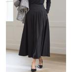 ショッピング撥水 スカート 「撥水加工/洗える」ブライトタフタ タック スカート