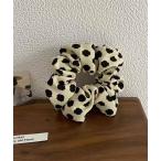 ショッピングダルメシアン シュシュ 「urge select」ドット柄/ダルメシアン シュシュ