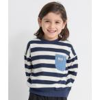 ショッピング裏起毛 トレーナー  「あったか/デニムポケット付き」裏起毛トレーナー キッズ 子供服 男の子