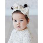 ヘアバンド ヘアバンド　Rosalie Fields Raindrops／オーガニックコットン