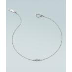 ブレスレット 「Holiday Limited」 K10ホワイトゴールド 三石 ブレスレット レディース