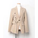 ショッピングTOKYO 「UNITED TOKYO」 テーラードジャケット 0 ベージュ レディース