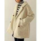 [Re:EDIT] бушлат SHORT слоновая кость женский 