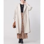 [NANO universe] no color пальто 38 свет бежевый женский 